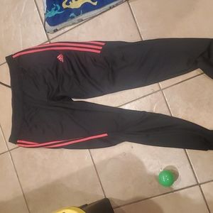 Adidas track pants size large